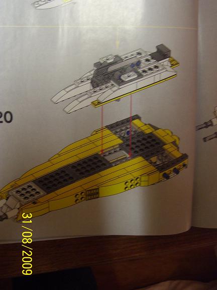 Review on set 8037 Anakin's y-wing. 100_1201
