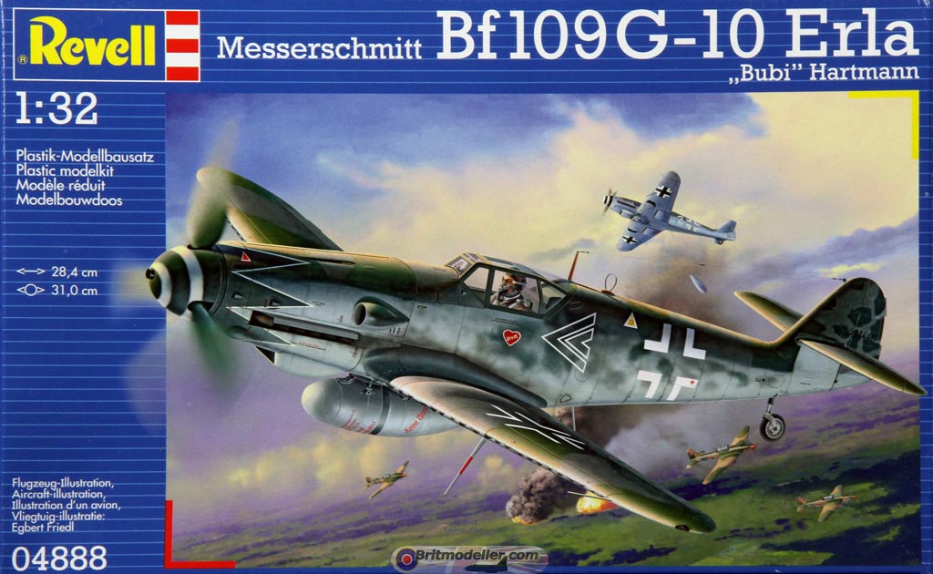 Revell Bf-109 G-10 Erla 1/32 - Trucs de montages Boxtop