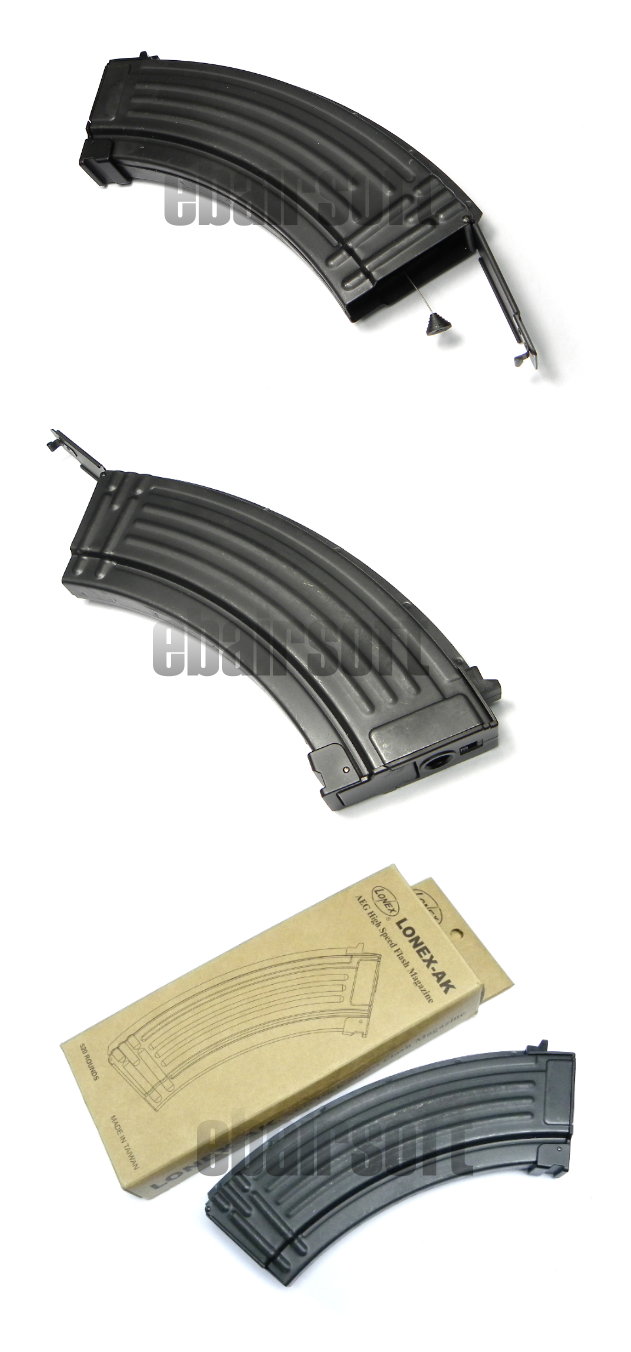 High Cap Lonex de cebado rápido, ahora para AK Lonex%20500%20rds%20Quick%20reload%20AEG%20AK%20Magazine%20a