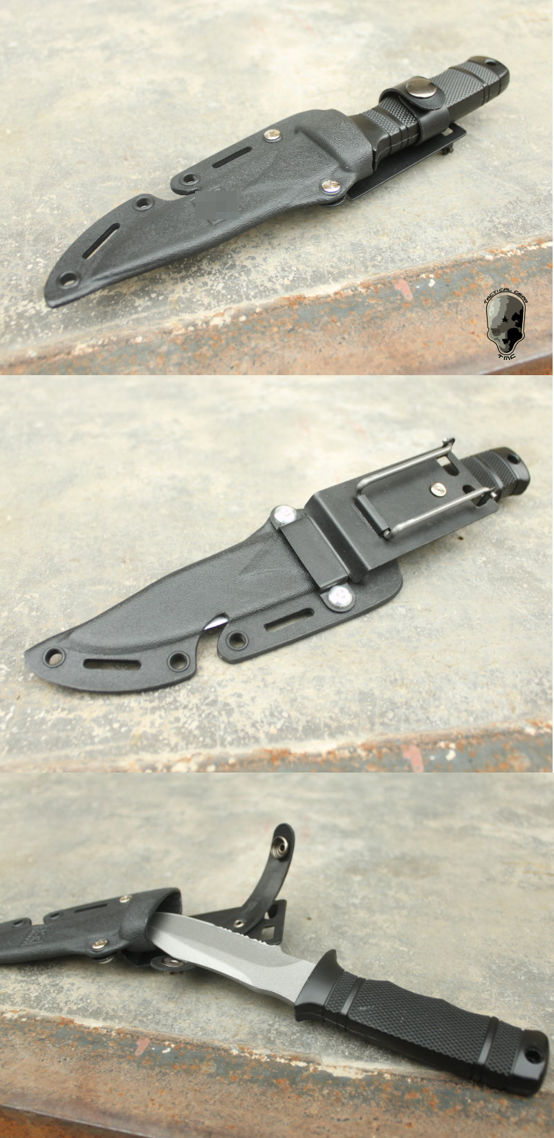 G TMC Dummy M37-K Seal Pup Knife ( BK ) TMC-M37-BK (couteau de combat abs) TMC%20Dummy%20M37-K%20Seal%20Pup%20Knife%20a