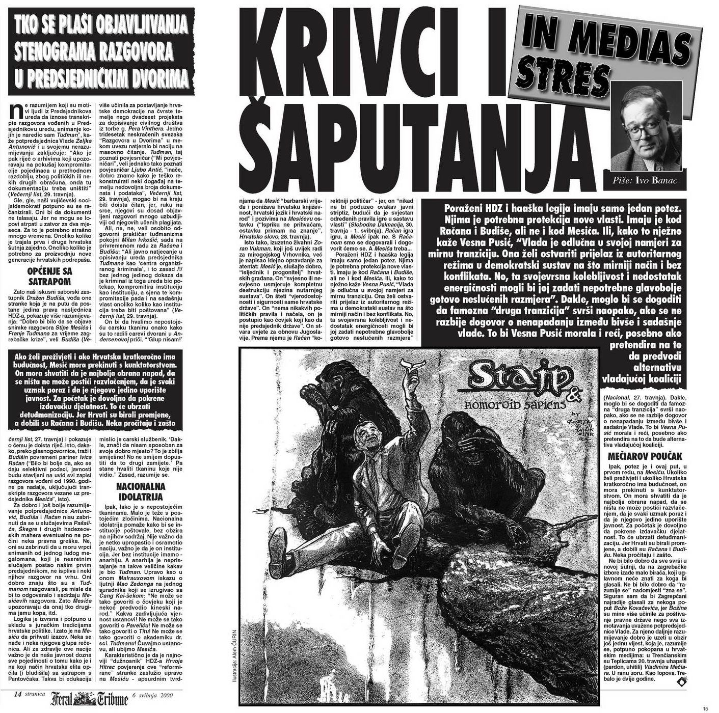 Prof. dr. sc. Banac: ‘Dan antifašističke borbe ne treba biti ni spomendan, treba ga sasvim skinuti’ - Page 2 Ivo_banac_1