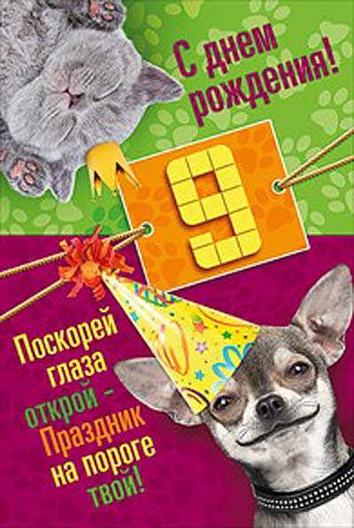 Поздравление С Днем Рождения Мальчику 9 Лет