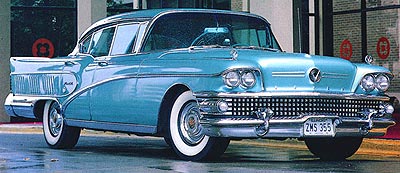 Vision d'autrefois : Buick RoadMaster 55-58 1958_limited_riv