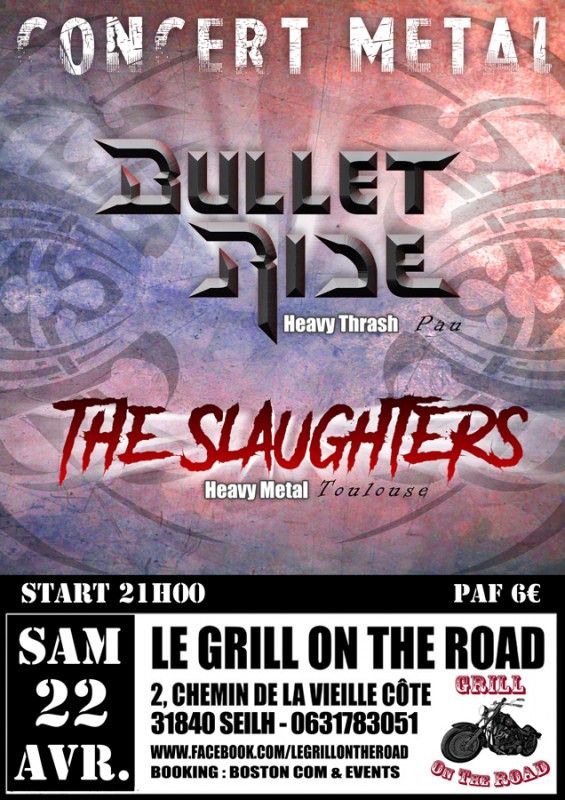 22/04/2017 - Bullet Ride + The Slaughters Grill_2017