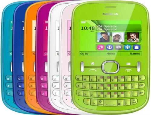 جوال نوكيا 200 Nokia-asha-200-colours