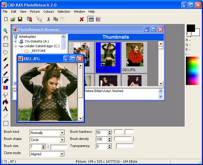 برنامج PhotoRetouch 2.0 Ephotoretouch