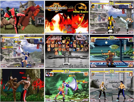 The king Of Fighter vs Mortal Kombat (PORTABLE) 3723-3