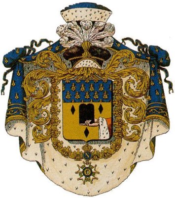 Ornements de l'héraldique d'Empire Blason2