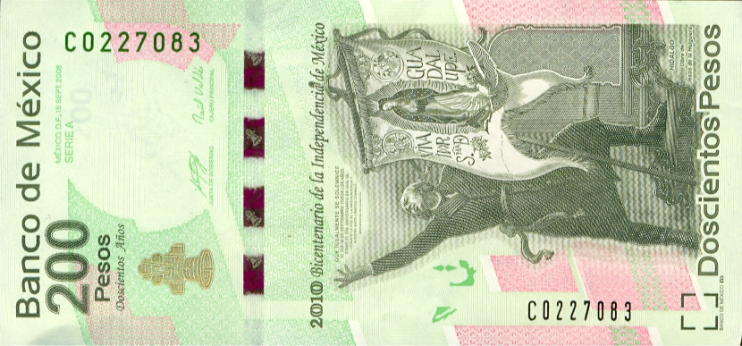 El nuevo billete de 100$ para octubre 200-pesos-conmemorativo