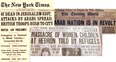 Barbarism by an educated and cultured people’ — Dawayima massacre was worse than Deir Yassin  1929headline.montage