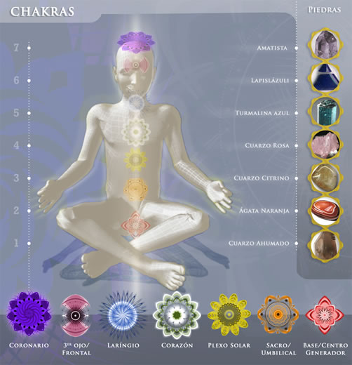 El poder de los minerales y la geoenergía Chakras