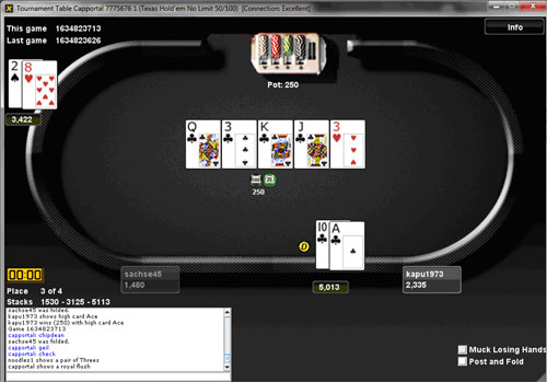 Runde 2 - 100 Added Turnier Serie bei Noxwin Poker Noxwin_royal