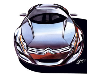 [Présentation] Le design par Citroën Citroen-C-Metisse-Design-Sketches-4