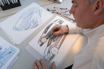 [Présentation] Le design par Mercedes Mercedes-F700-Concept-design-sketching-3