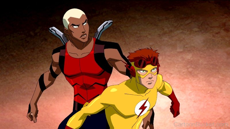 Wally West | Never catch me Kid-Flash-And-Aqualad-tfw2710