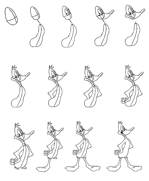 Learn to Draw        Drawdaffyduck