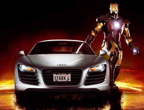 latest super sports car Audi R8 Ironman-audi-r8