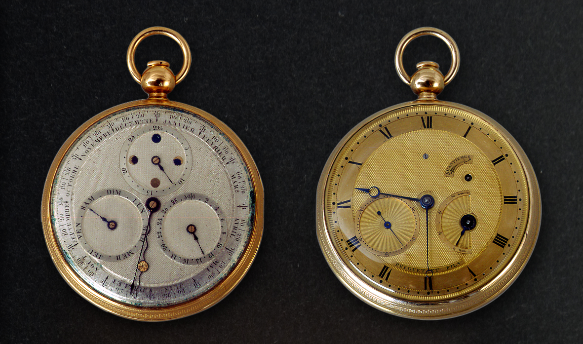 Portugueses e as suas Colecções de Relógios Junot-platina_junot-ouro