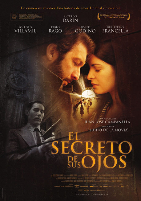 فيلم الجرينه و الغموض TheSecret in TheirEyes حصريا على إيجى 4 لايف El-secreto-de-sus-ojos-cartel