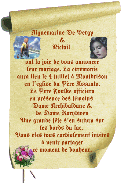 Invitation au mariage. 070616053705710865