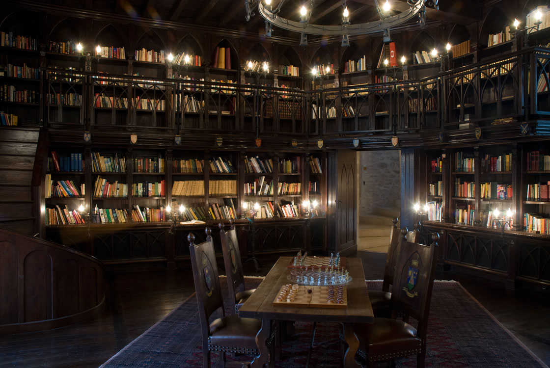 Knights of England Quarters Castle-library