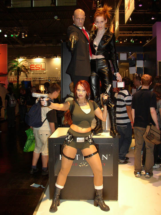 [Karima] Incarnation de Lara dans Tomb Raider Legend GC-2005-Leipzig-2005-08-18-007