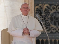 End times will bring greater persecution to Christians, Pope says Pope_Francis_gives_the_Wednesday_general_audience_in_St_Peters_Square_on_October_2_2013_Credit_Elise_Harris_CNA_EWTN_10_2_13