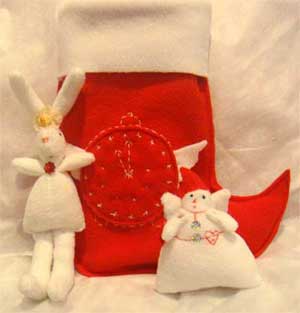 Рождественские носки с любовью  Kseny