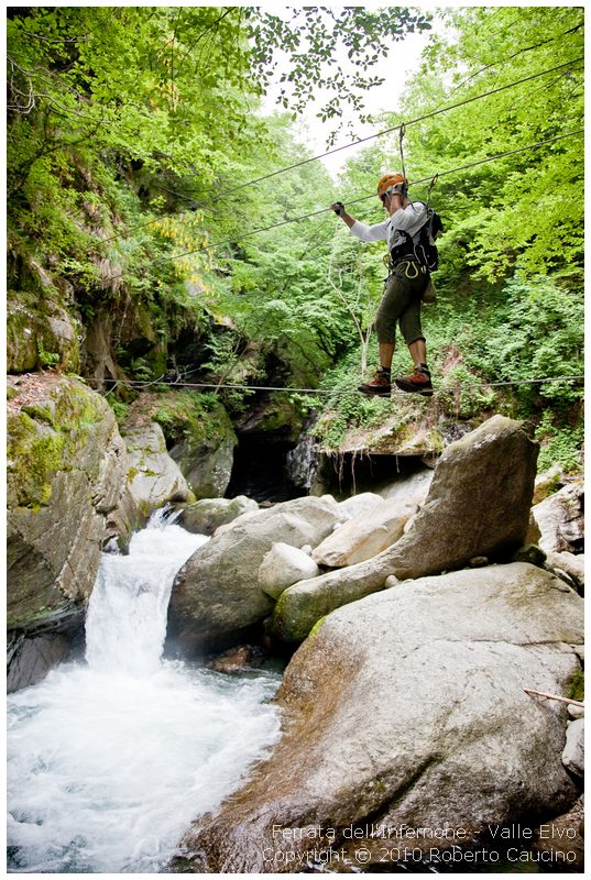 Valle Elvo, Sordevolo, Via Ferrata dell'Infernone Infernone_5