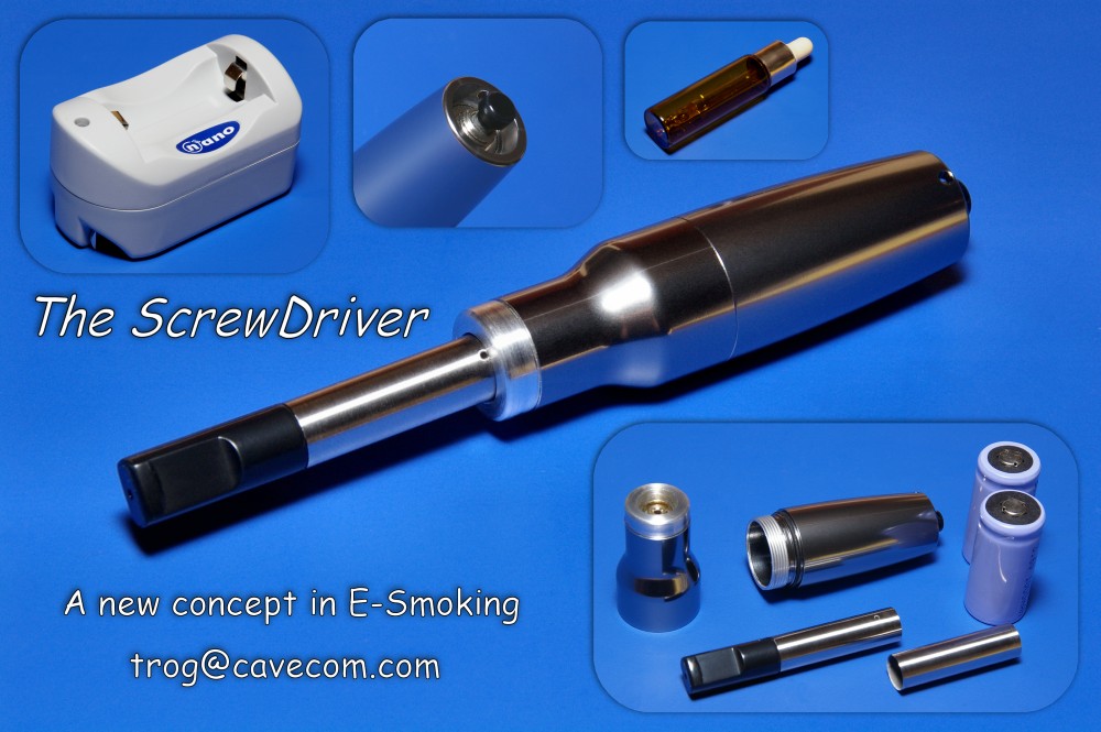 un flambette qui pense revenir au vape Screwdriverweb