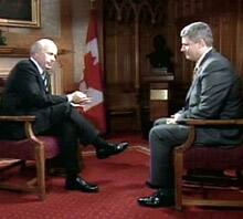 What We Need Here Now Is A Rick Mercer Rant,  Peter Mansbridge To Get A Leak On The Settlement And For Stephen Harper To Do The Right Thing By Us Harper-mans23-060919