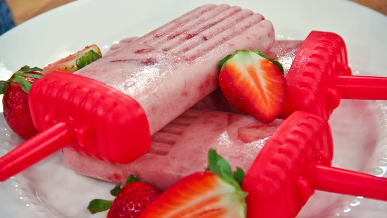 Strawberry Frozen Dessert - Good Skin Tone Amazing-skin-strawberry-creamsicle