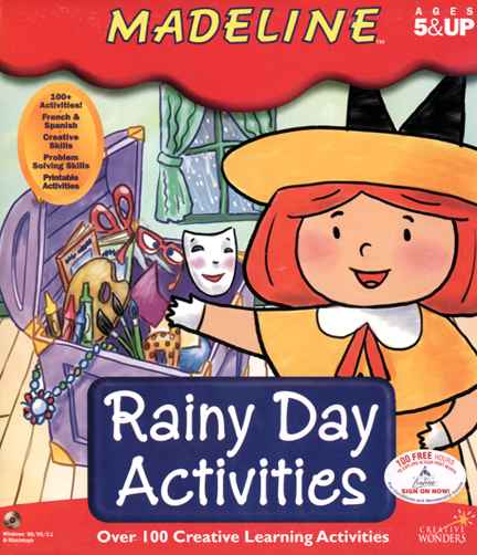 تحميل لعبة الأنشطه والألعاب المنزليه Madeline: Rainy Day Activities بحجم 330.1 MB من سيرفر مباشر Madrainy