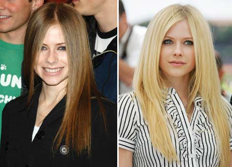 Avril Lavigne Avril-lavigne-new-nose-10-16-2006