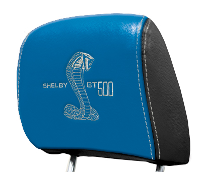 Shelby GT500 headrests anyone? HEADREST-001-GB-GT500-2010