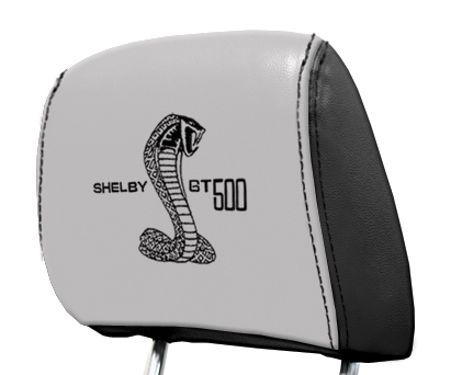 Shelby GT500 headrests anyone? HEADREST-001-SL-GT500-2010