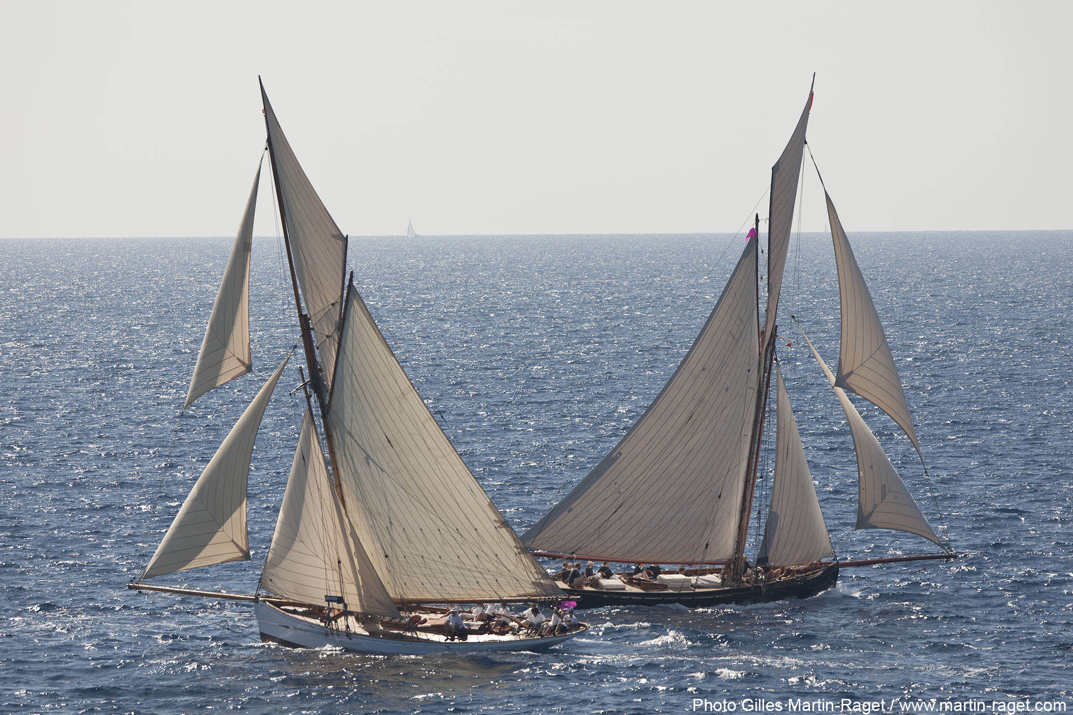 Enigmes navales, identification - Page 7 Partridge-and-Marigold-Yachts-under-sail-Photo-by-Gilles-Martin-Raget