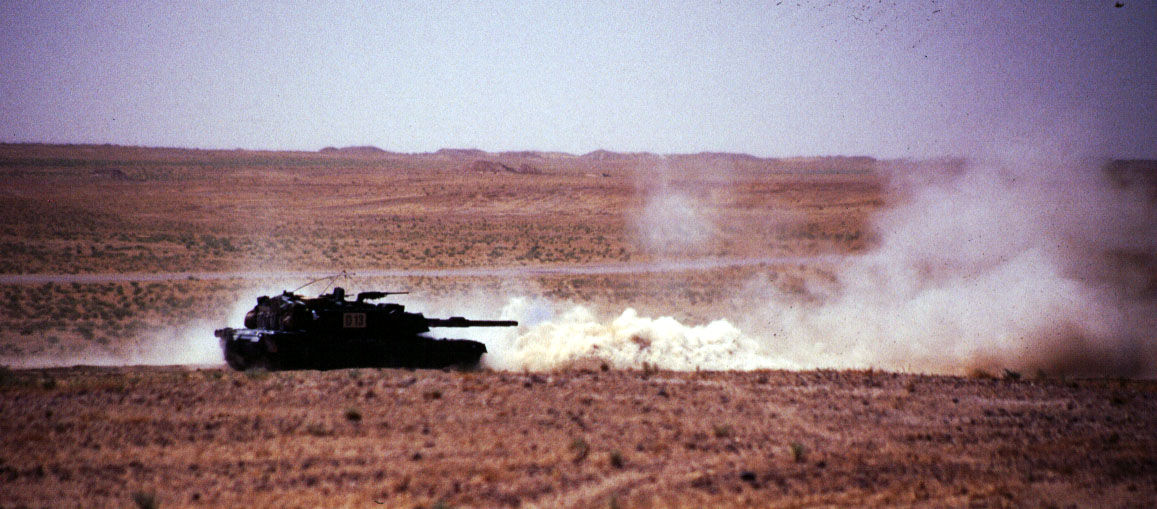 زيادة عددالدبابات (MIAI) المجمعة في مصر AbramsFire
