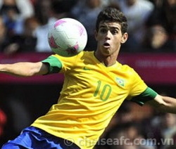 Dunga: Oscar sẽ sớm trở thành ngôi sao lớn trên trời Âu  Oscar-Olympic-626