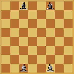 سلسلة دروس  تعليم رياضة الشطرنج بالصور للمبتدئين Bishops_initial
