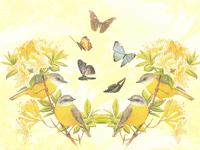 موسوعة اكسسوارااات للردود على المواضيع  - صفحة 20 Miniature-oiseau-jaune