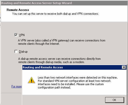 איך להתקין ולקנפג VPN 2008vpn10