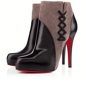 Christian Louboutin Covered 120mm Black Taupe #CL0532-BLACK-TAUPE