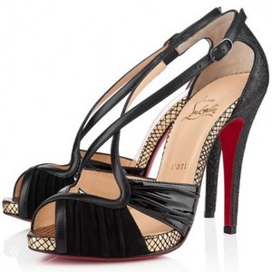 أفضل العلامات المقلدة هوير الساعات متجر ، رخيصة طبق الاصل السويسري تاغ هوير للبيع Christian-Louboutin-Divinoche-120mm-Sandals-Black