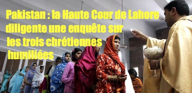 Trois chrétiennes déshabillées et traînées nues dans les rues. Christian-women-pakistan-619x300