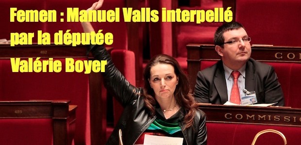 Femen : question écrite au gouvernement français, de la députée Valérie Boyer Valerie-boyer-620x300