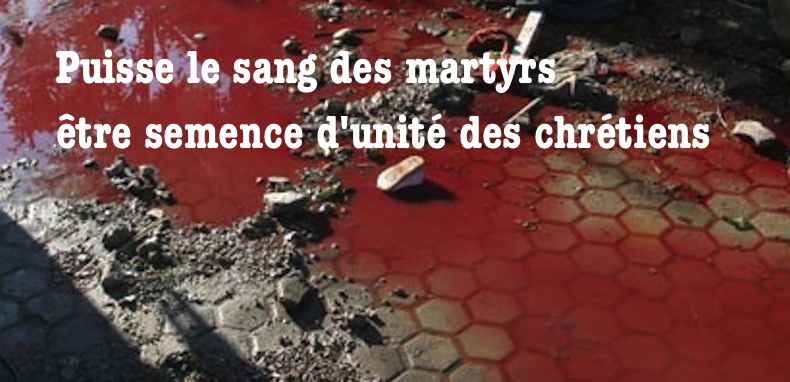 Un chrétien meurt en martyr toutes les 5 minutes dans le monde Sang