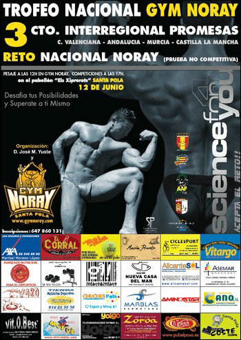 Trofeo Nacional Gym Noray + Reto IFBB 2010 (resultados) Noray