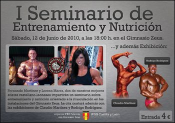 Seminario de Entrenamiento y Nutrición en Palencia (Junio 2010) Semlo