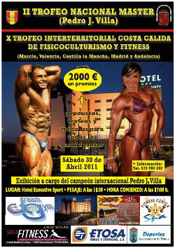 II Trofeo Nacional Master Pedro J. Villa + X Costa Cálida IFBB 2011 Villa